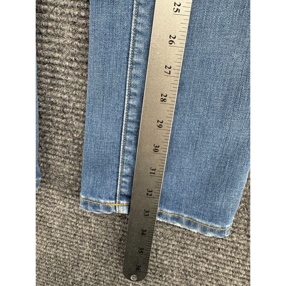 Raleigh Denim Jeans Womens 27 Blue Straight Leg Light Wash Mid Rise 5 Pocket - Picture 4 of 16